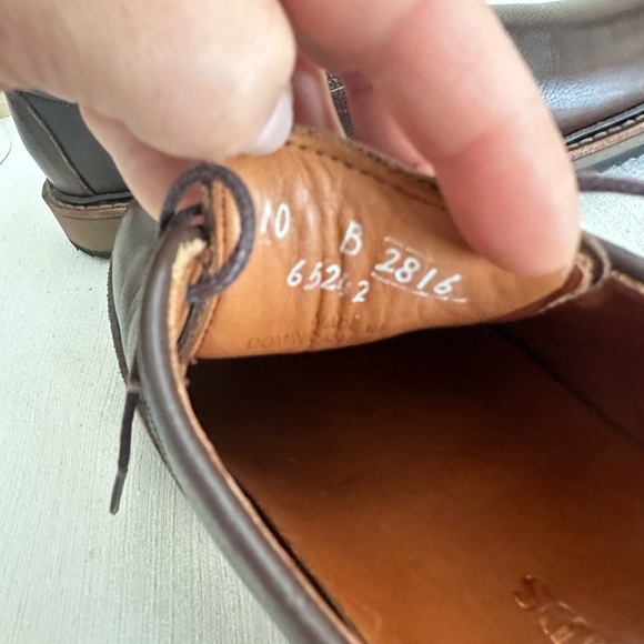 Allen Edmonds Brown Leather Oxford LaceUl Loafers Men’s 10B(M)